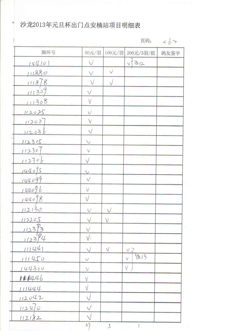 沙龙元旦杯资格赛外点数据